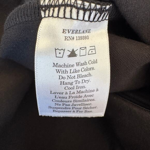 Everlane The Wide Leg Dream Pant Black Extra Large Career Professional Office - Picture 16 of 16